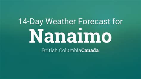 nanaimo weather radar.